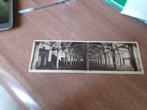 Cartolina doppia cairo - cairo, (