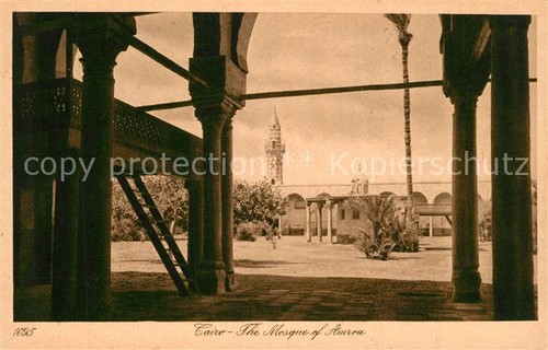 Cairo egypt moschea amrou - egypt,