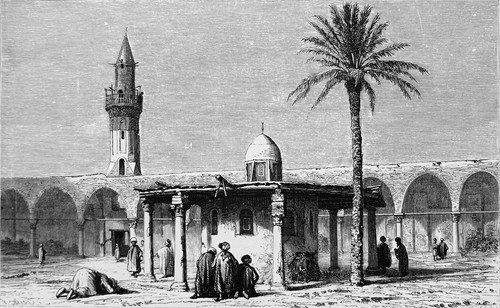 Egypte vue la mosquée - egypte,